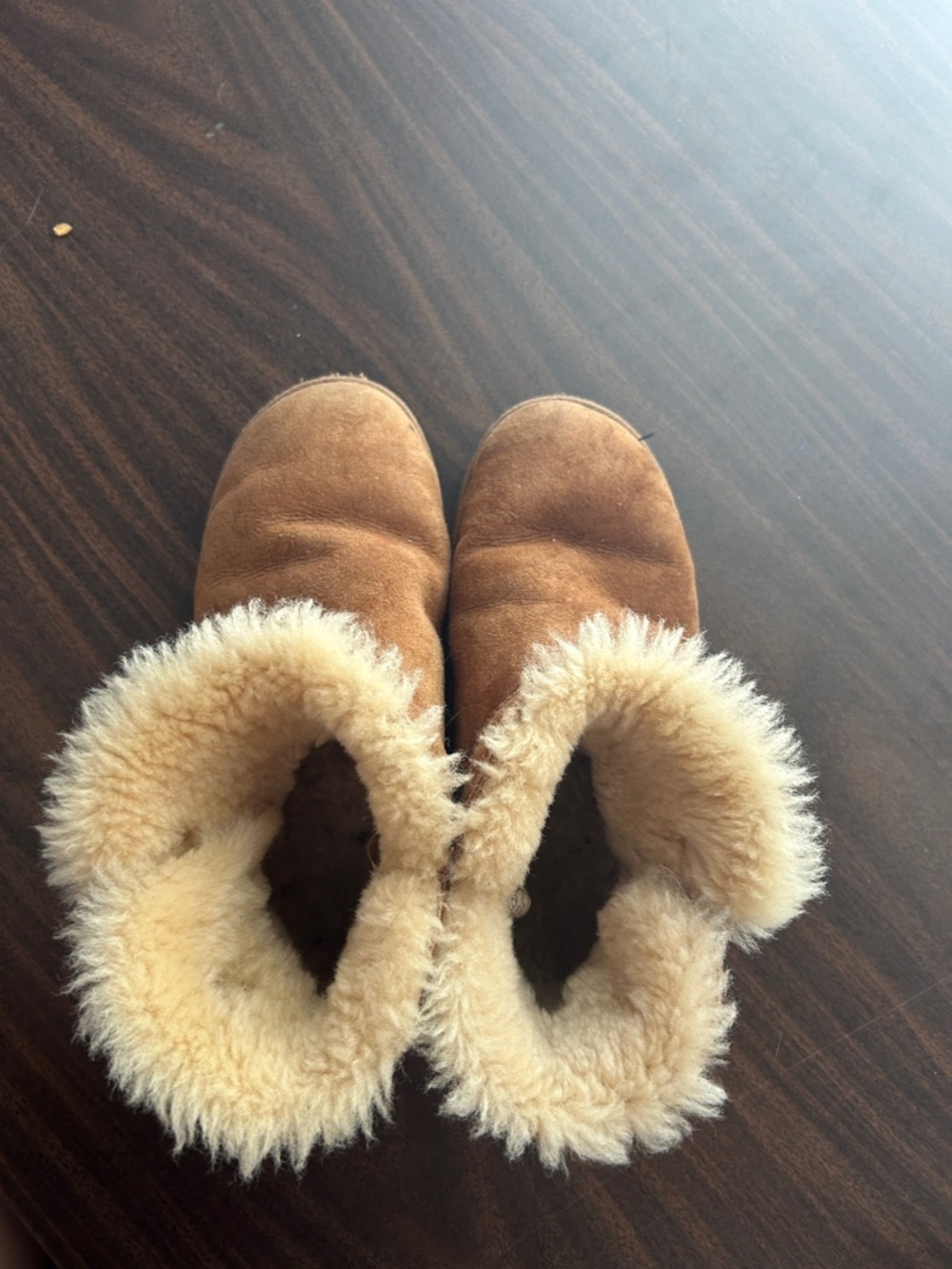 UGG Chestnut Suede Classic Short Boots